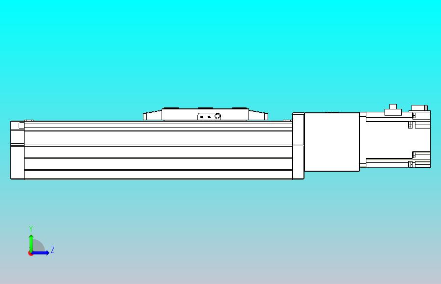 滚珠丝杠直线轴内置导轨TPA-GCR-80-1610C-L100-M-M40-N3