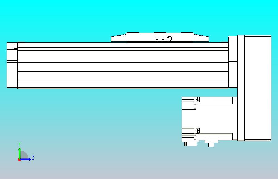 滚珠丝杠直线轴内置导轨TPA-GCR-80-1610C-L100-MP-M20-N3