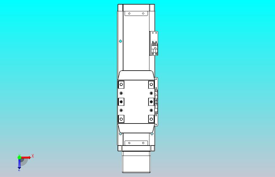 滚珠丝杠直线轴内置导轨TPA-GCR-80-1610C-L100-MP-M20-N3