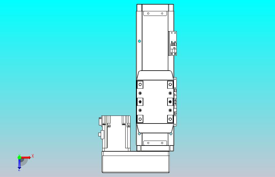 滚珠丝杠直线轴内置导轨TPA-GCR-80-1610C-L100-MR-M40-N3