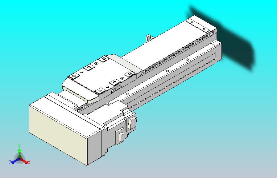 滚珠丝杠直线轴内置导轨TPA-GCR-80-1610C-L150-ML-M20-N3