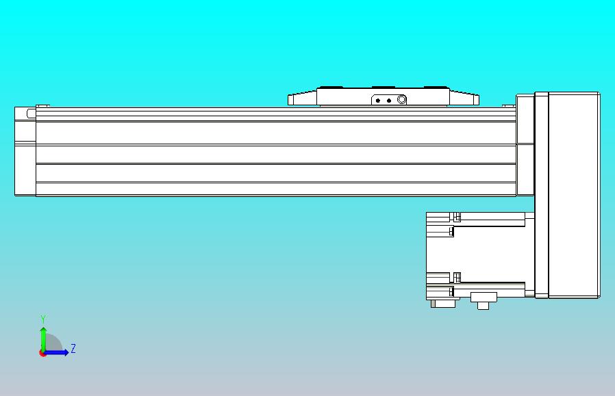 滚珠丝杠直线轴内置导轨TPA-GCR-80-1610C-L150-MP-M40-N3