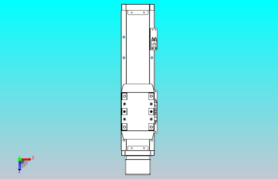 滚珠丝杠直线轴内置导轨TPA-GCR-80-1610C-L150-MP-M40-N3