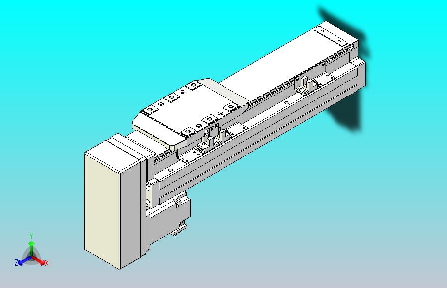 滚珠丝杠直线轴内置导轨TPA-GCR-80-1610C-L150-MP-M40-N3