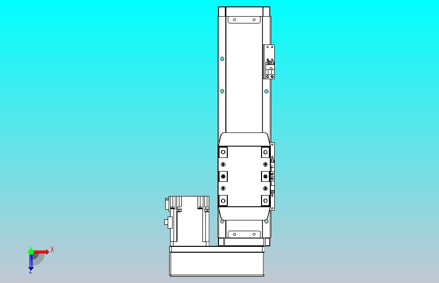 滚珠丝杠直线轴内置导轨TPA-GCR-80-1610C-L150-MR-M20-N3