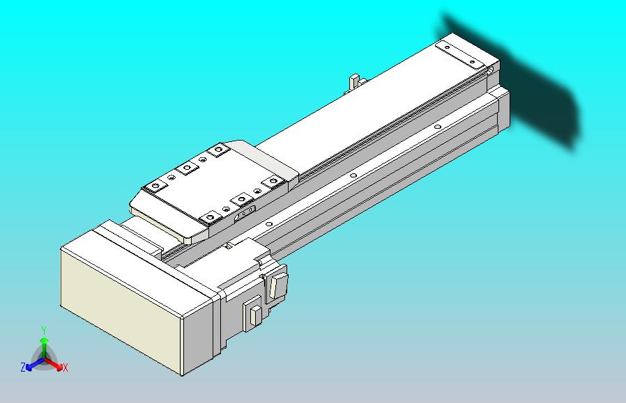 滚珠丝杠直线轴内置导轨TPA-GCR-80-1610C-L200-ML-M20-N3