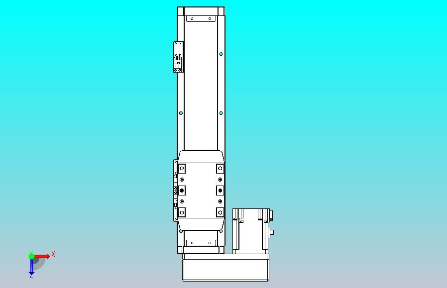 滚珠丝杠直线轴内置导轨TPA-GCR-80-1610C-L200-ML-M20-N3