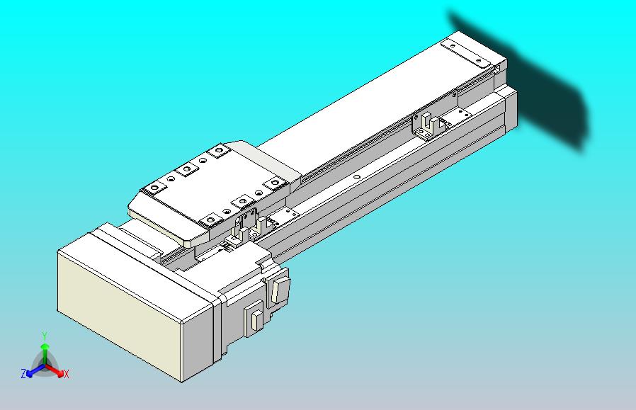 滚珠丝杠直线轴内置导轨TPA-GCR-80-1610C-L200-ML-M40-N3