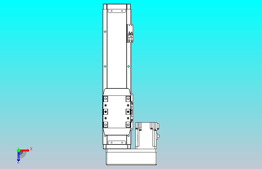 滚珠丝杠直线轴内置导轨TPA-GCR-80-1610C-L200-ML-M40-N3