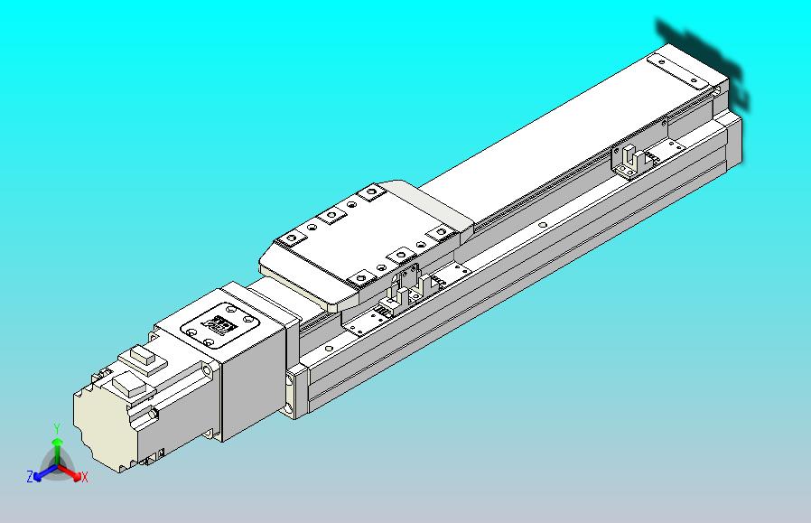 滚珠丝杠直线轴内置导轨TPA-GCR-80-1610C-L200-M-M40-N3