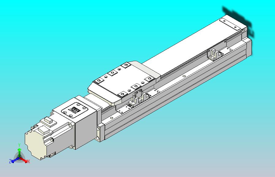 滚珠丝杠直线轴内置导轨TPA-GCR-80-1610C-L200-M-M40-N3