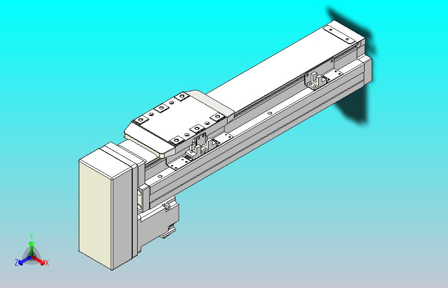 滚珠丝杠直线轴内置导轨TPA-GCR-80-1610C-L200-MP-M20-N3