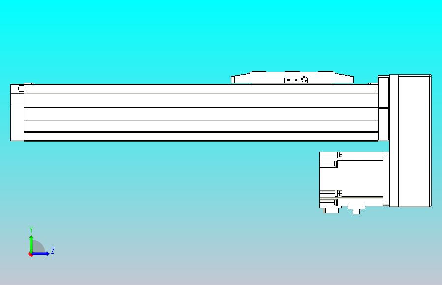 滚珠丝杠直线轴内置导轨TPA-GCR-80-1610C-L200-MP-M40-N3