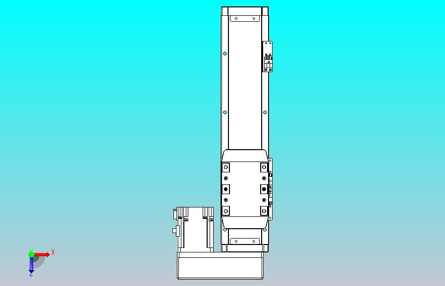 滚珠丝杠直线轴内置导轨TPA-GCR-80-1610C-L200-MR-M20-N3