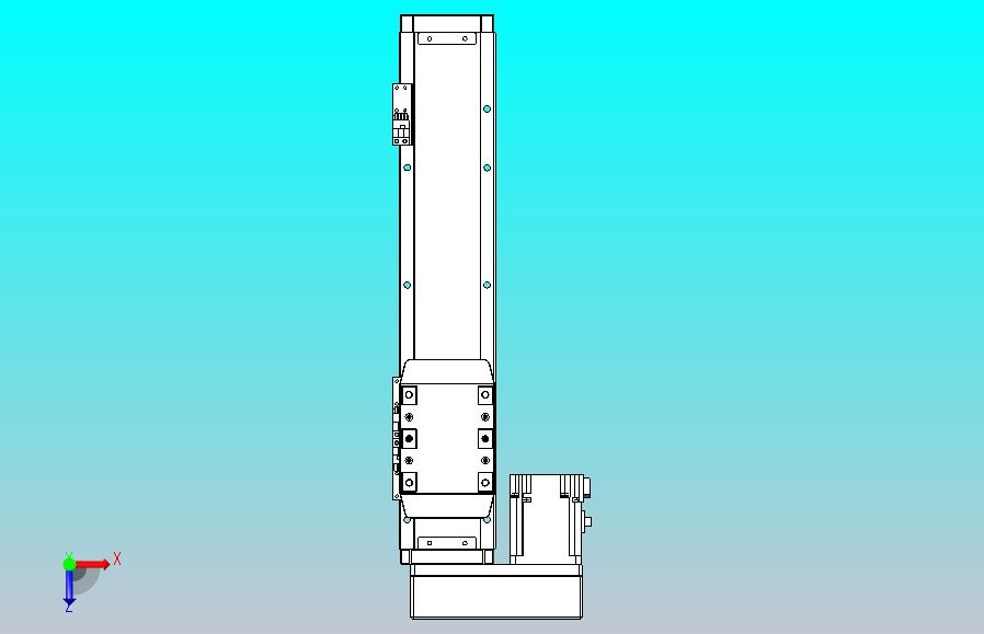滚珠丝杠直线轴内置导轨TPA-GCR-80-1610C-L250-ML-M20-N3