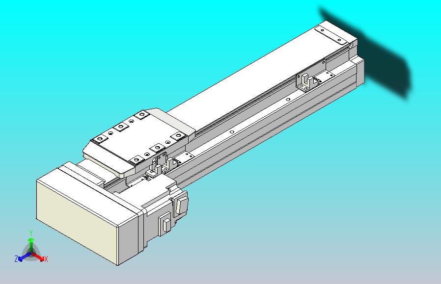 滚珠丝杠直线轴内置导轨TPA-GCR-80-1610C-L250-ML-M40-N3
