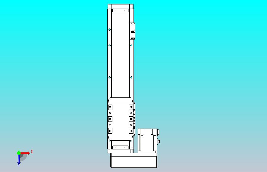 滚珠丝杠直线轴内置导轨TPA-GCR-80-1610C-L250-ML-M40-N3