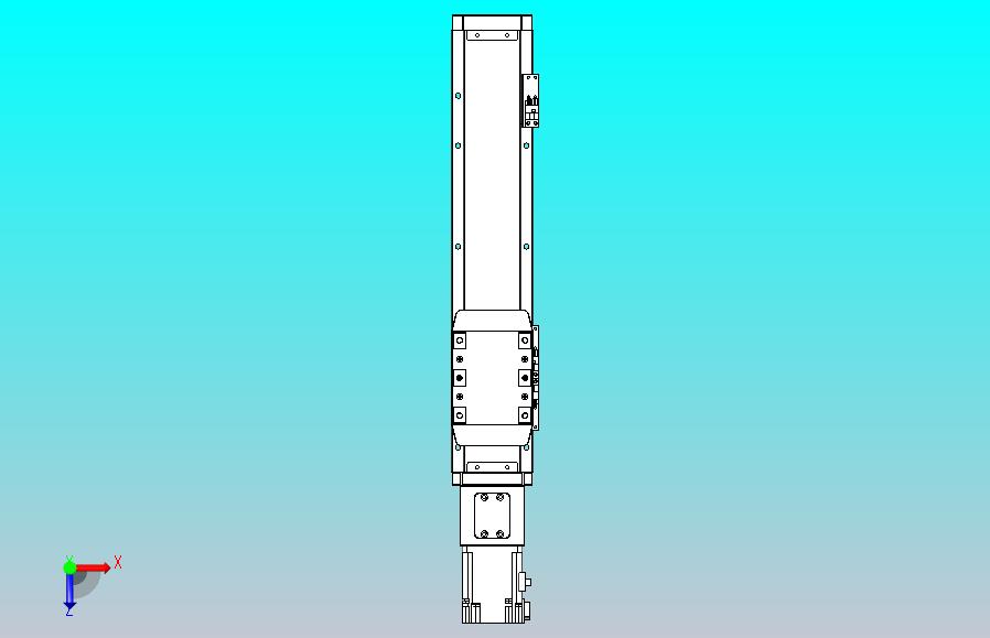 滚珠丝杠直线轴内置导轨TPA-GCR-80-1610C-L250-M-M20-N3