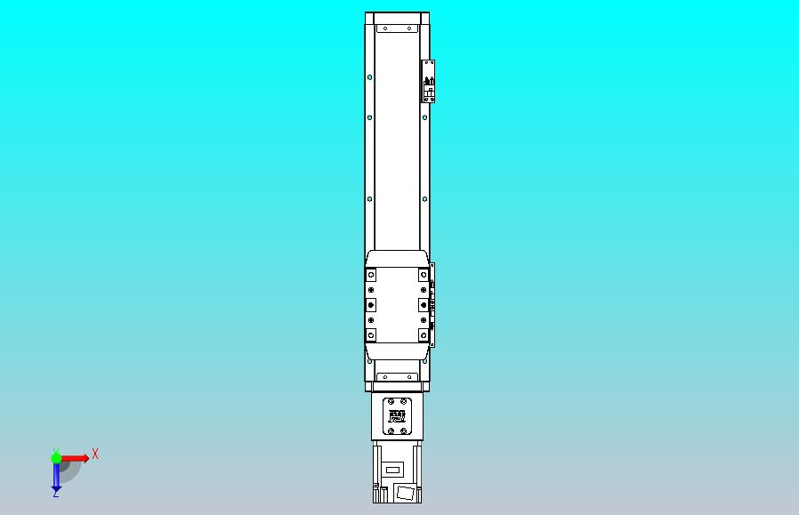 滚珠丝杠直线轴内置导轨TPA-GCR-80-1610C-L250-M-M40-N3