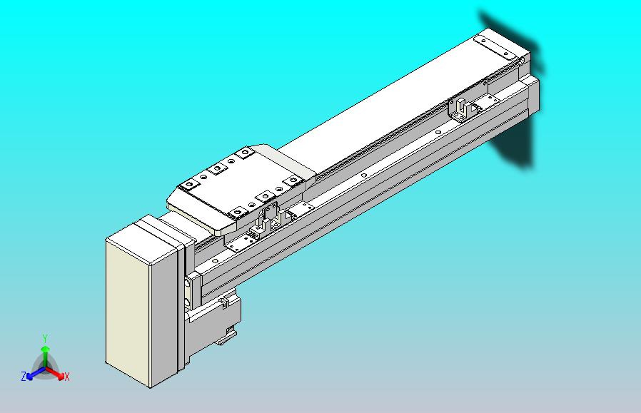 滚珠丝杠直线轴内置导轨TPA-GCR-80-1610C-L250-MP-M20-N3