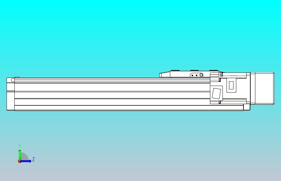 滚珠丝杠直线轴内置导轨TPA-GCR-80-1610C-L250-MR-M40-N3