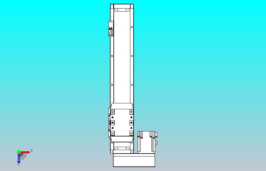 滚珠丝杠直线轴内置导轨TPA-GCR-80-1610C-L300-ML-M20-N3
