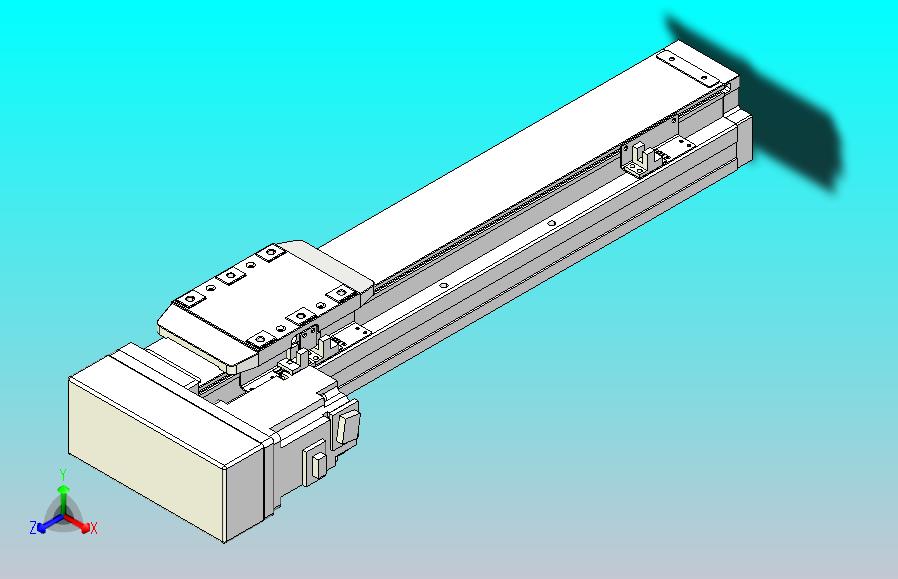 滚珠丝杠直线轴内置导轨TPA-GCR-80-1610C-L300-ML-M40-N3
