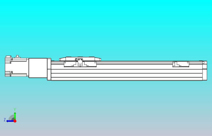 滚珠丝杠直线轴内置导轨TPA-GCR-80-1610C-L300-M-M40-N3