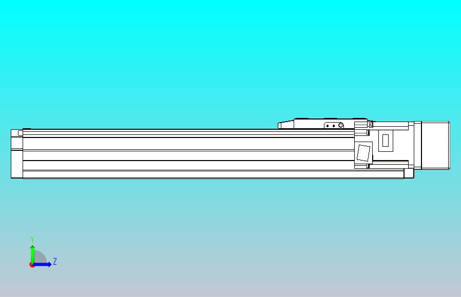 滚珠丝杠直线轴内置导轨TPA-GCR-80-1610C-L300-MR-M40-N3