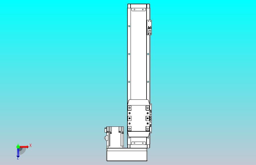 滚珠丝杠直线轴内置导轨TPA-GCR-80-1610C-L300-MR-M40-N3