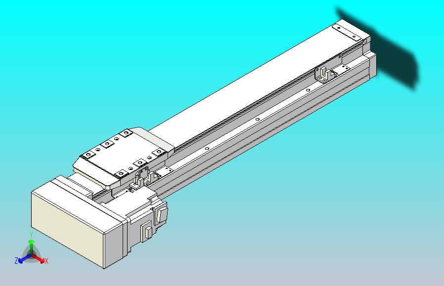 滚珠丝杠直线轴内置导轨TPA-GCR-80-1610C-L350-ML-M40-N3