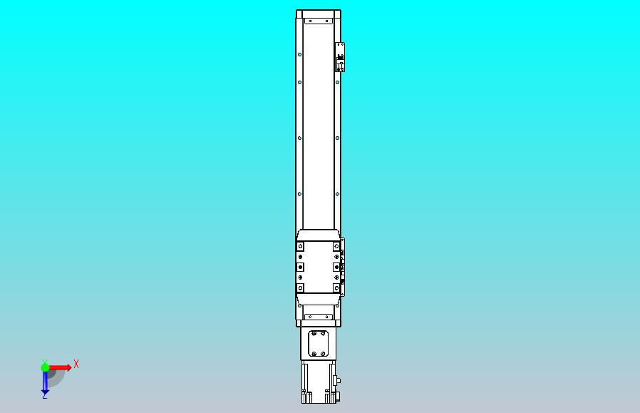 滚珠丝杠直线轴内置导轨TPA-GCR-80-1610C-L350-M-M20-N3