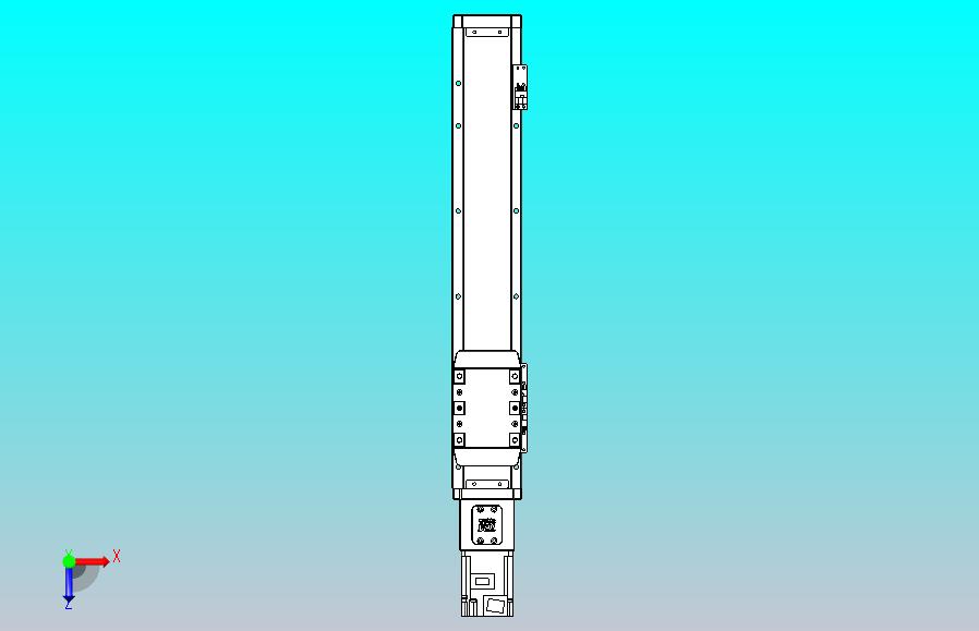 滚珠丝杠直线轴内置导轨TPA-GCR-80-1610C-L350-M-M40-N3