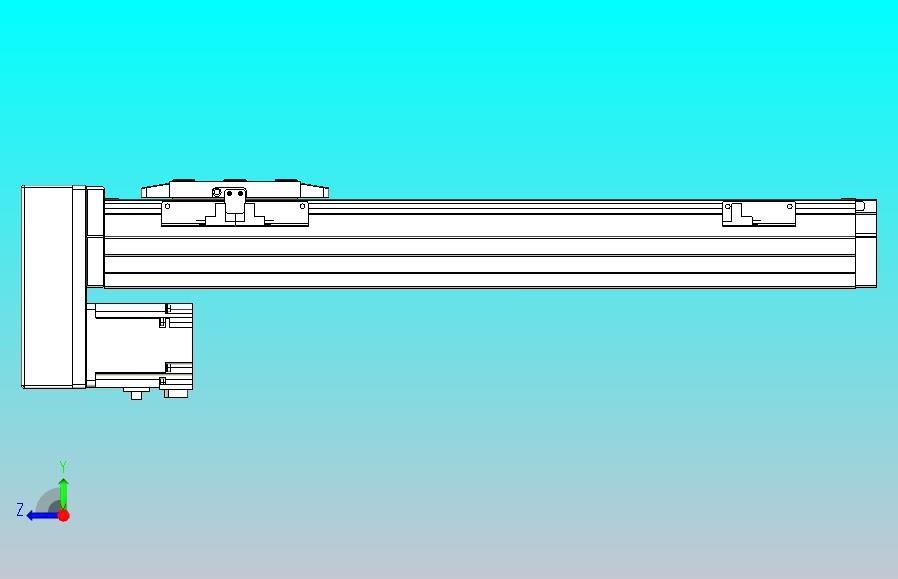 滚珠丝杠直线轴内置导轨TPA-GCR-80-1610C-L350-MP-M20-N3