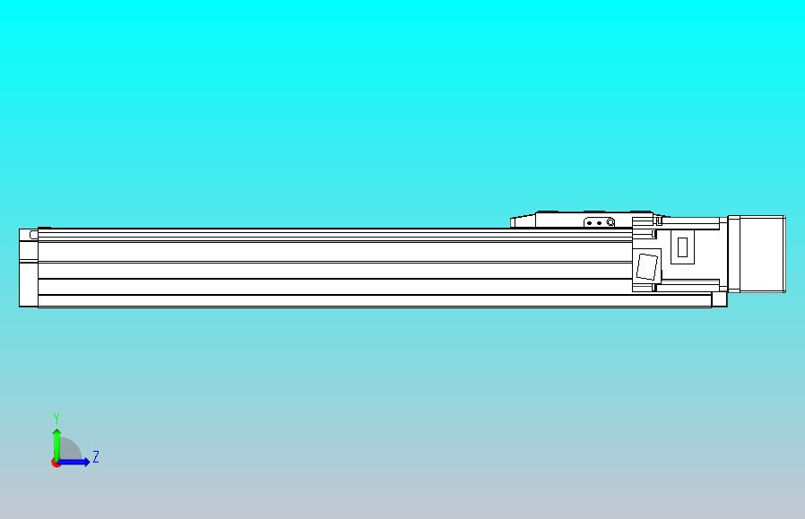 滚珠丝杠直线轴内置导轨TPA-GCR-80-1610C-L350-MR-M40-N3