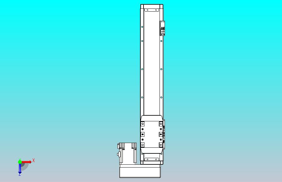 滚珠丝杠直线轴内置导轨TPA-GCR-80-1610C-L350-MR-M40-N3