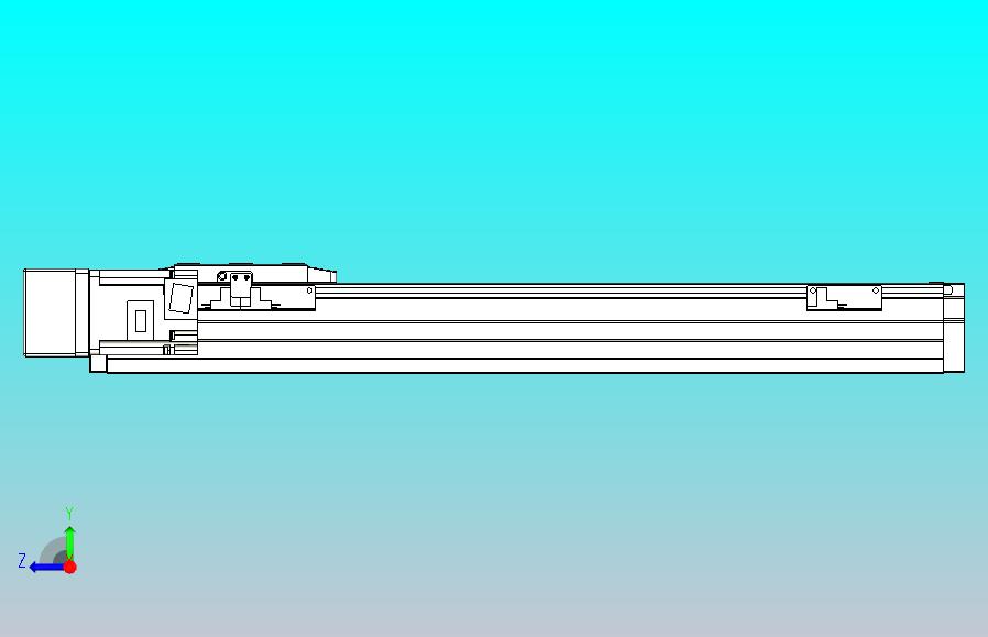 滚珠丝杠直线轴内置导轨TPA-GCR-80-1610C-L400-ML-M40-N3