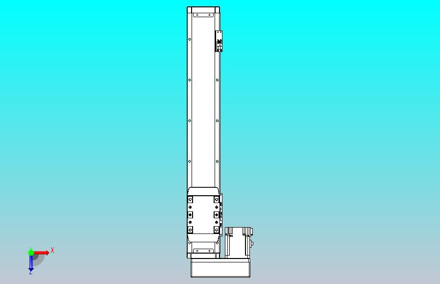 滚珠丝杠直线轴内置导轨TPA-GCR-80-1610C-L400-ML-M40-N3