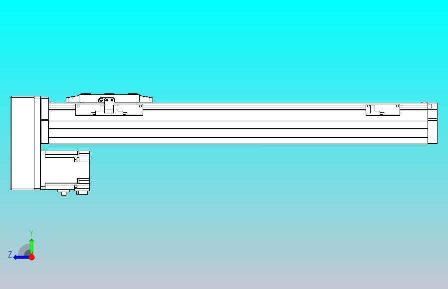 滚珠丝杠直线轴内置导轨TPA-GCR-80-1610C-L400-MP-M40-N3