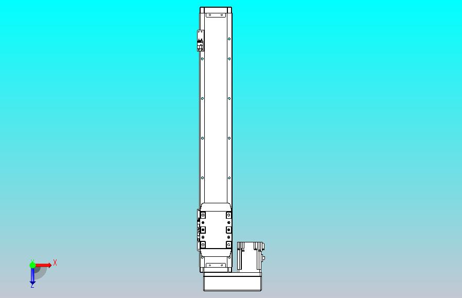 滚珠丝杠直线轴内置导轨TPA-GCR-80-1610C-L450-ML-M20-N3