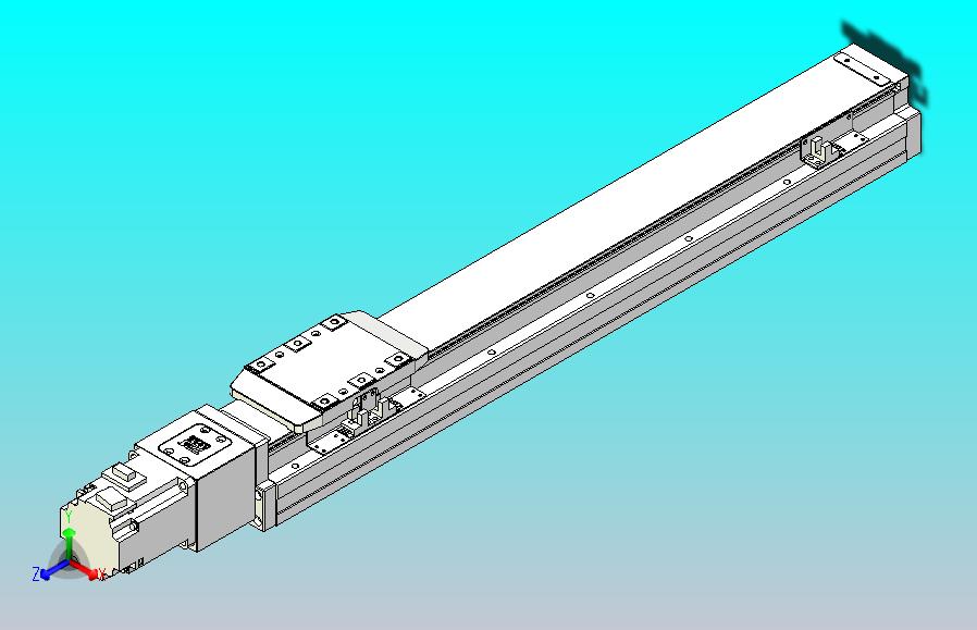 滚珠丝杠直线轴内置导轨TPA-GCR-80-1610C-L450-M-M40-N3