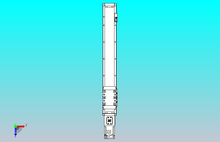 滚珠丝杠直线轴内置导轨TPA-GCR-80-1610C-L450-M-M40-N3