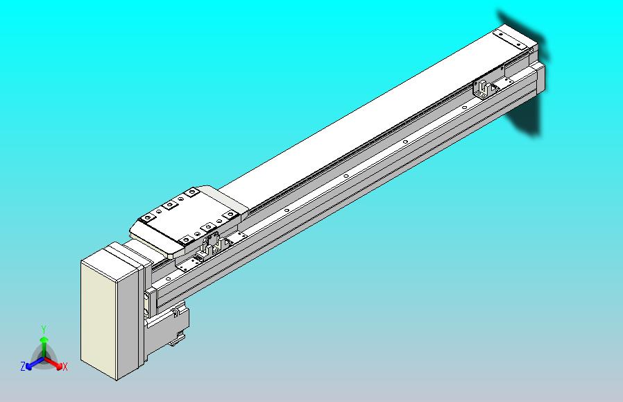 滚珠丝杠直线轴内置导轨TPA-GCR-80-1610C-L450-MP-M40-N3