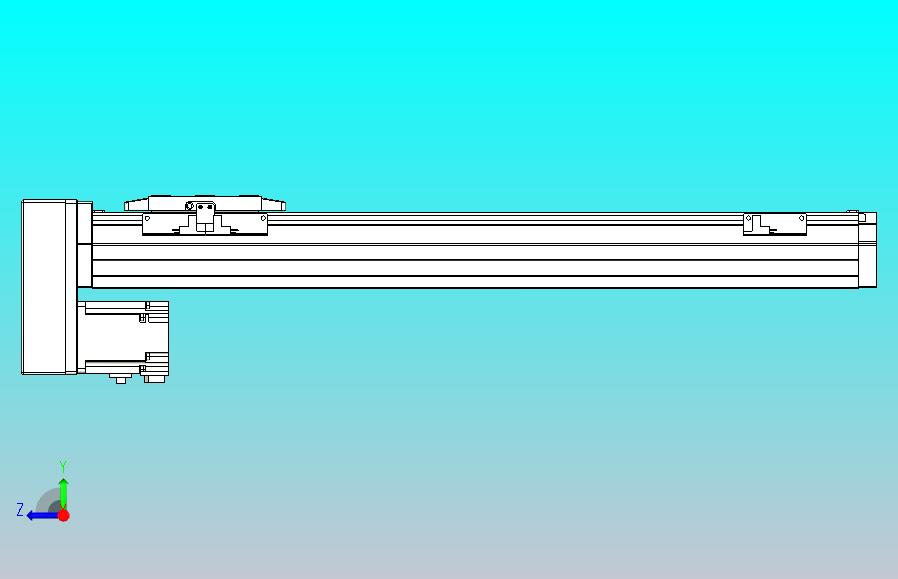 滚珠丝杠直线轴内置导轨TPA-GCR-80-1610C-L450-MP-M40-N3