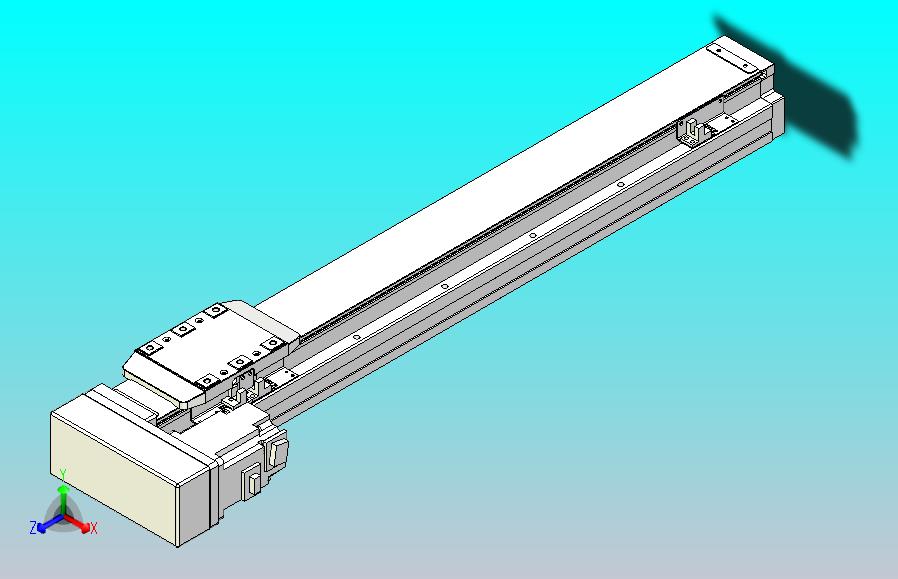 滚珠丝杠直线轴内置导轨TPA-GCR-80-1610C-L500-ML-M40-N3