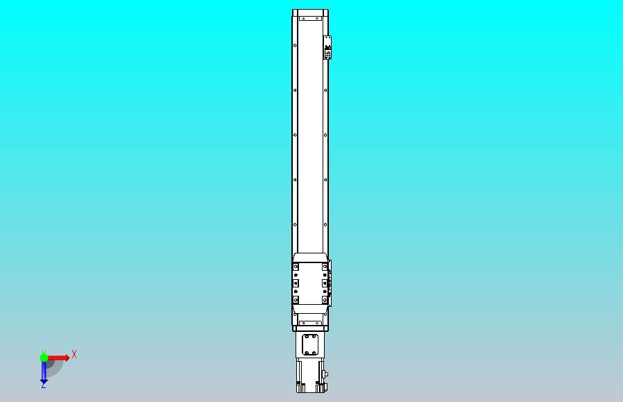 滚珠丝杠直线轴内置导轨TPA-GCR-80-1610C-L500-M-M20-N3