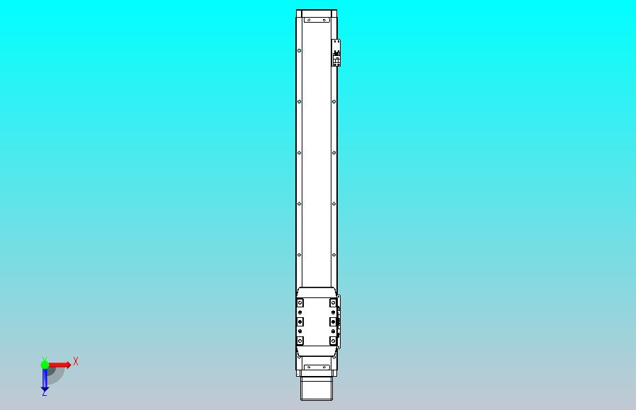 滚珠丝杠直线轴内置导轨TPA-GCR-80-1610C-L500-MP-M20-N3