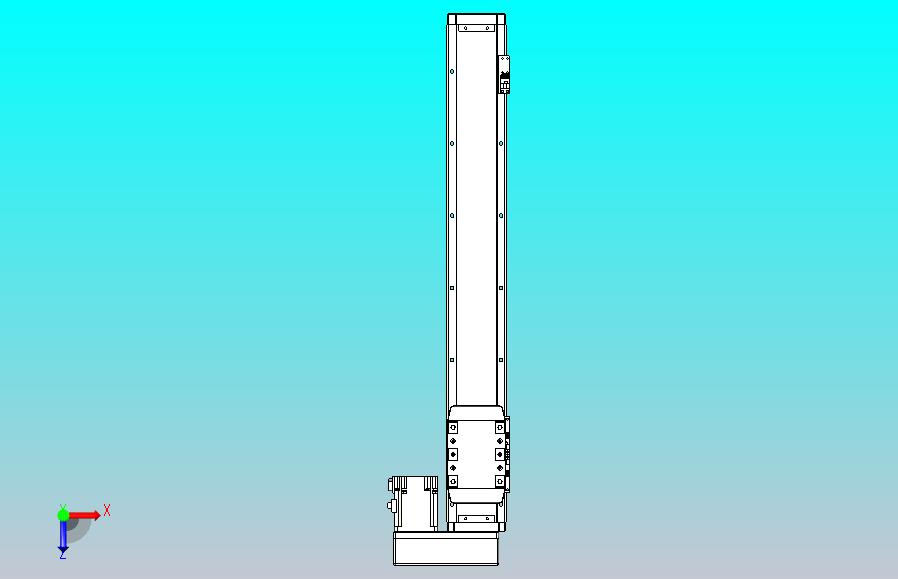 滚珠丝杠直线轴内置导轨TPA-GCR-80-1610C-L500-MR-M20-N3