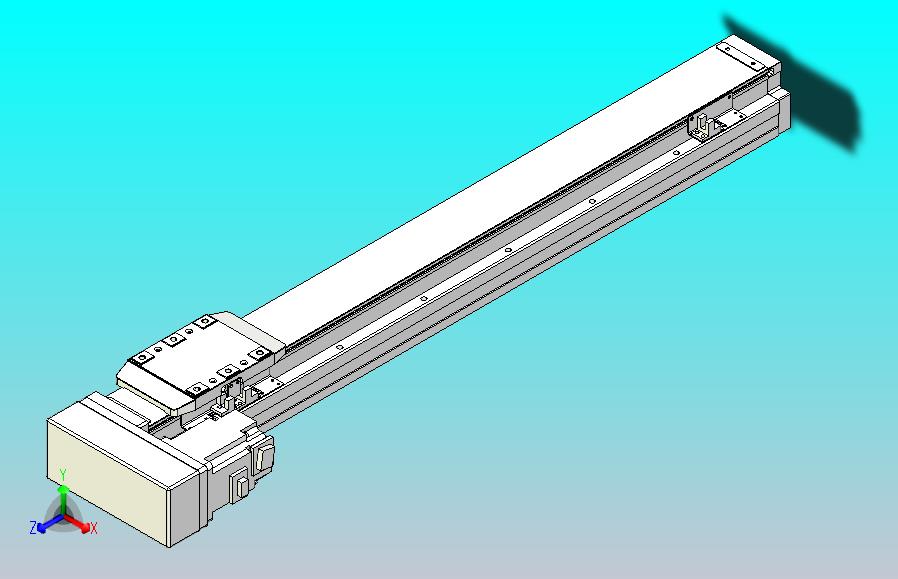 滚珠丝杠直线轴内置导轨TPA-GCR-80-1610C-L550-ML-M40-N3