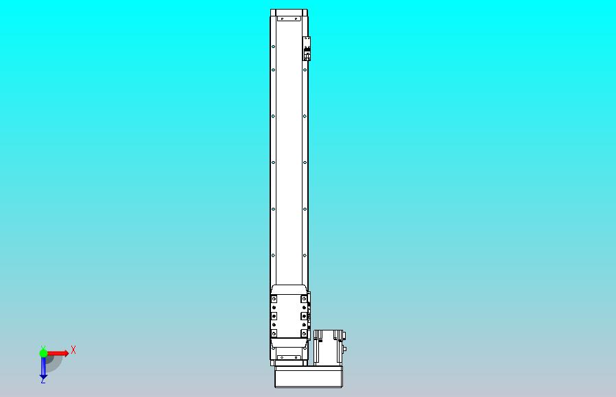 滚珠丝杠直线轴内置导轨TPA-GCR-80-1610C-L550-ML-M40-N3